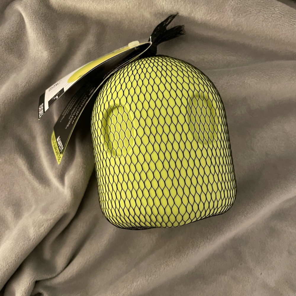 Bark Box Super Chewer ‘Neon Boo Chew’ natural rubber dog toy NWT